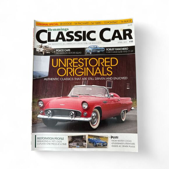 2013 Hemmings Classic Car Magazine Lot of 6 Issues Feb Apr Jun Jul Sep Dec - Picture 2 of 7